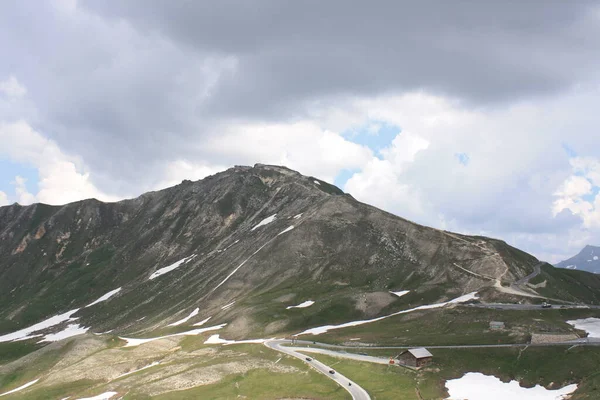 Grossglockner High Alpine Road Paso Montaña Situado Austria — Foto de Stock