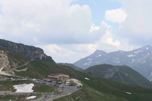 Grossglockner High Alpine Road Col Situé Autriche — Photo
