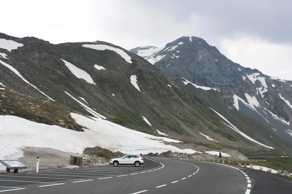 Grossglockner High Alpine Road Passo Montagna Situato Austria — Foto Stock