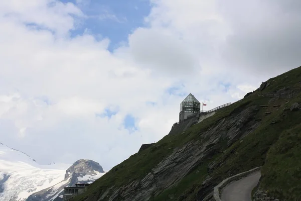 Grossglockner High Alpine Road Col Situé Autriche — Photo