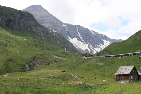 Paysages Des Montagnes Alpines Autriche — Photo