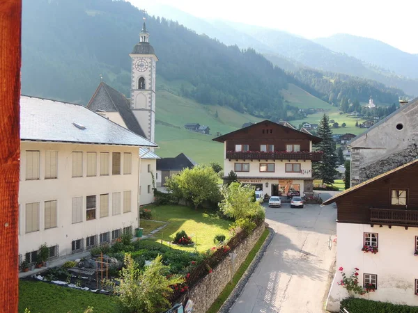 Grosskirchheim Місто Австрії Розташоване Біля Підніжжя Гір — стокове фото
