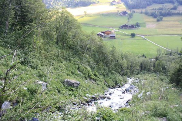 奥地利高山地带的Jungfernsprung瀑布 — 图库照片