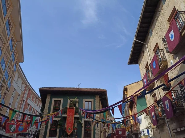 Balmaseda Місто Віскаї Його Середньовічним Ринком Іспанія — стокове фото