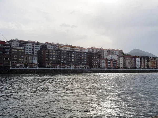 Portugalete Une Ville Basque Célèbre Pour Son Pont Suspendu — Photo