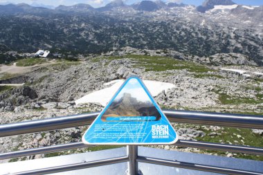 5 parmak, Avusturya dağlarını gözlemlemek için görüş açısı.