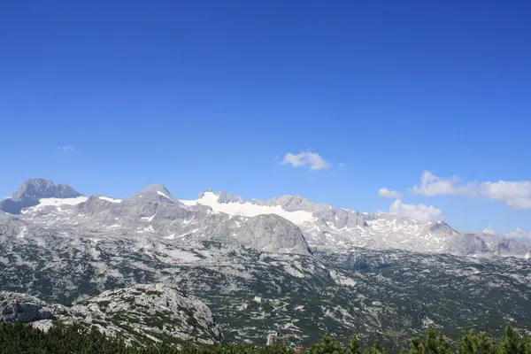 Dedos Mirador Para Observar Las Montañas Austríacas —  Fotos de Stock