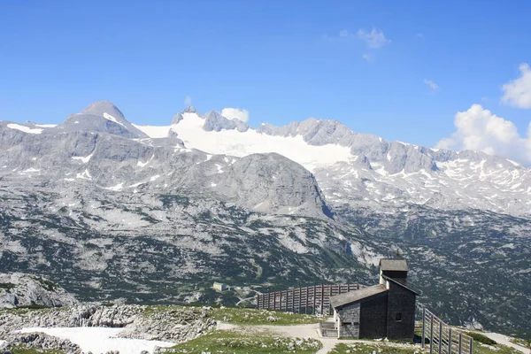 Prsty Pohled Rakouské Hory — Stock fotografie