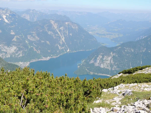 Dita Punto Vista Osservare Montagne Austriache — Foto Stock