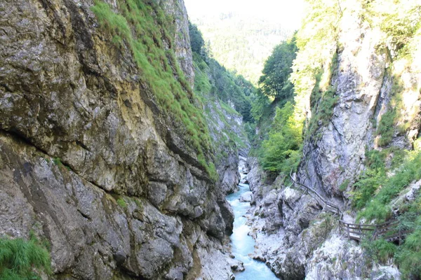 ラムメルクラム オーストリアに位置するこの峡谷を歩く — ストック写真