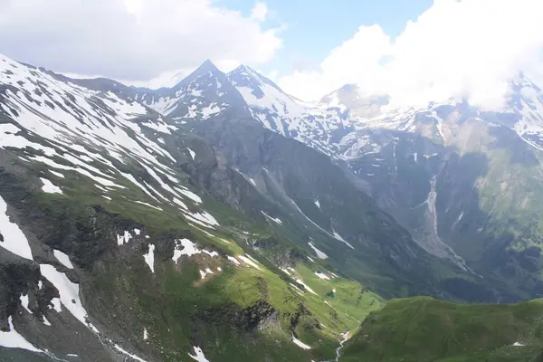 Grossglockner Alpine Yolu Avusturya Nın Bir Güzelliği — Stok fotoğraf