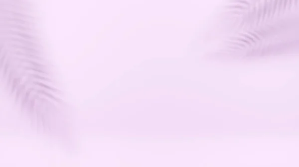 Пальмова Тінь Світло Фіолетовому Тлі Використовується Мінімальної Презентації Концепції Літнього Стокова Картинка