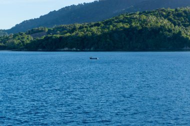 Aceh, Endonezya 'daki Sabang adasının havadan görünüşü. Popüler turizm merkezi