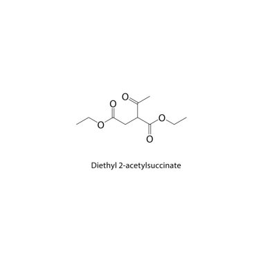 Formül şematik çizimi beyaz arkaplanda izole edildi. Basit diyagram, kimyasal formül..