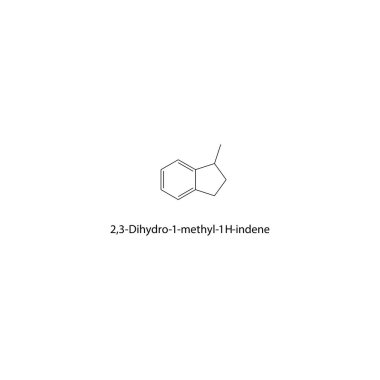 Formül şematik çizimi beyaz arkaplanda izole edildi. Basit diyagram, kimyasal formül..