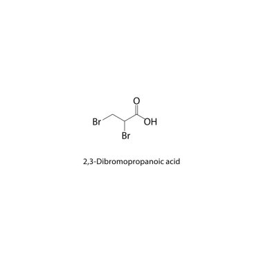 2,3-dibromopropanoik asidin kimyasal formülü..