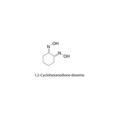 Kimyasal formül Dibromopropanoik asit, 1,2-Cyclohexanedione dioxime