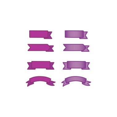 Renkli Kurdele Banner Simgeleri Koleksiyonu Çeşitli Şekiller ve Etiketler, Rozetler ve Satış Etiketleri Düz Tasarım Vektörü, Web, Pazarlama ve Grafik Şablonları