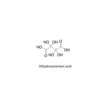 Gösterilen kimyasal formül dihidroksitarik asit..