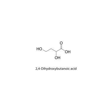 2,5-Dihydroxybenzaldehyde iskelet yapısı. Benzaldehit bileşik şematik çizim. Basit diyagram, kimyasal formül..