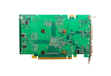 Bilgisayar panosu. Bilgisayar parçaları ya da konnektörlü yedek parçalar. Elektronik. Bilgisayar mikroçipleri.