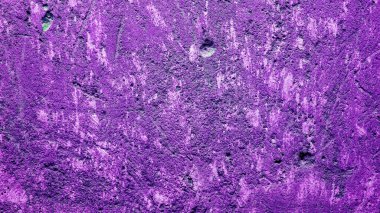 Neon mor duvar, klasik duvar arkaplanı, yazı için doku. Korkunç bir geçmişi var. Uzayı kopyala Duvarı kaşı yaratıcı.