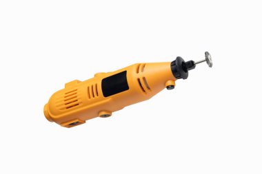 Mini Drill Öğütücü Döndürme Aracı, beyaz arkaplanda el işi için araç