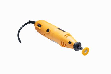 Mini Drill Öğütücü Döndürme Aracı, beyaz arkaplanda el işi için araç