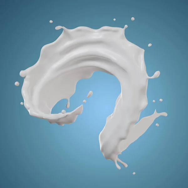 Gıda Ürünleri Içecekler Süt Veya Yoğurt Üzerinde Kullanılabilir — Stok fotoğraf