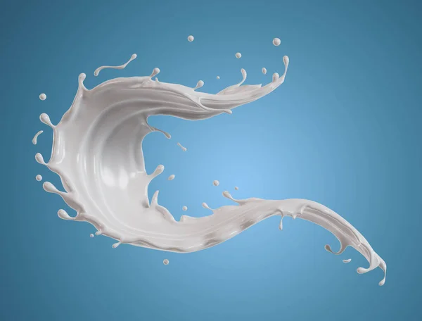 Gıda Ürünleri Içecekler Süt Veya Yoğurt Üzerinde Kullanılabilir — Stok fotoğraf