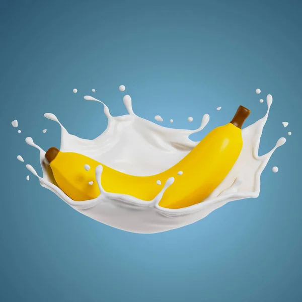 Nadaje Się Stosowania Produktach Spożywczych Napojach Mleku Bananowym Lub Jogurcie — Zdjęcie stockowe
