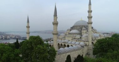 Tarihsel cami sultanı Ahmet stok videosu