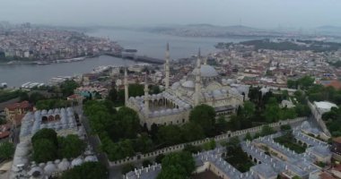 Tarihsel cami sultanı Ahmet stok videosu