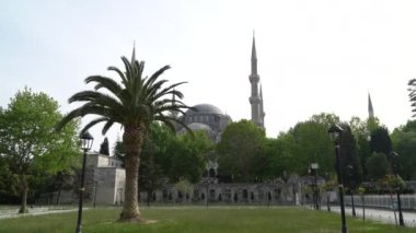 Tarihsel cami sultanı Ahmet stok videosu