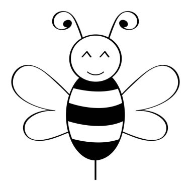 arı element vektör illüstrasyon tasarımı