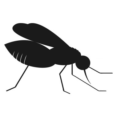 Bu bir sivrisinek vektör çizimi.