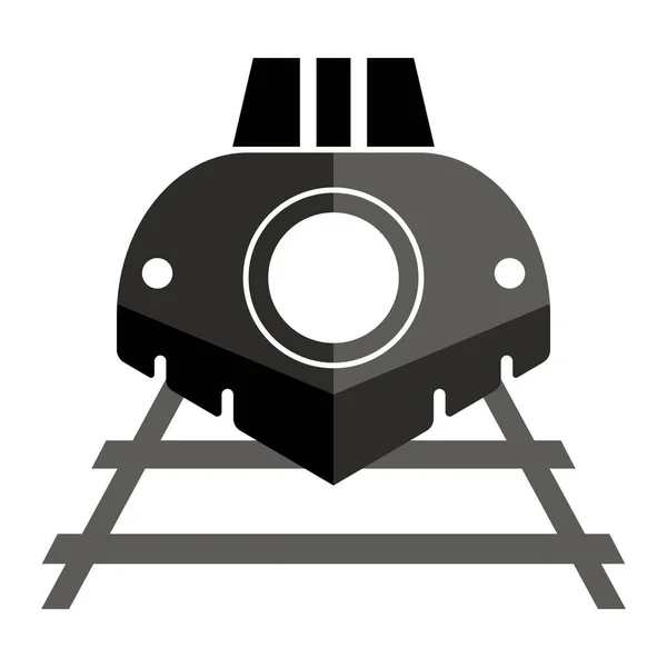 Ilustração Logotipo Vetor Trem — Vetor de Stock