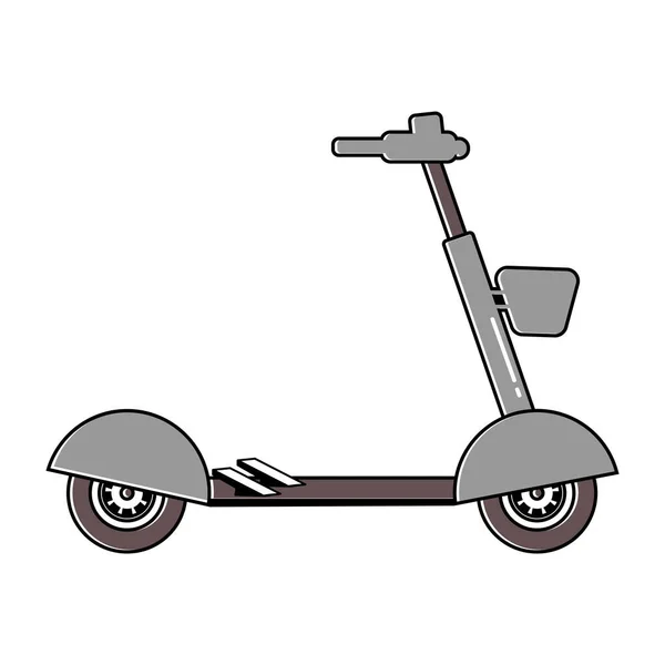 Scooter Ikon Vektor Illustration — Stock vektor
