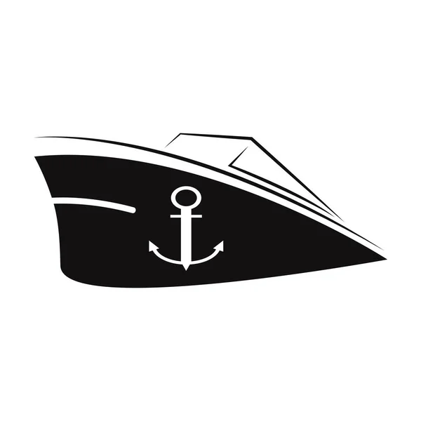 Detta Ett Fartyg Vektor Logotyp Illustration — Stock vektor