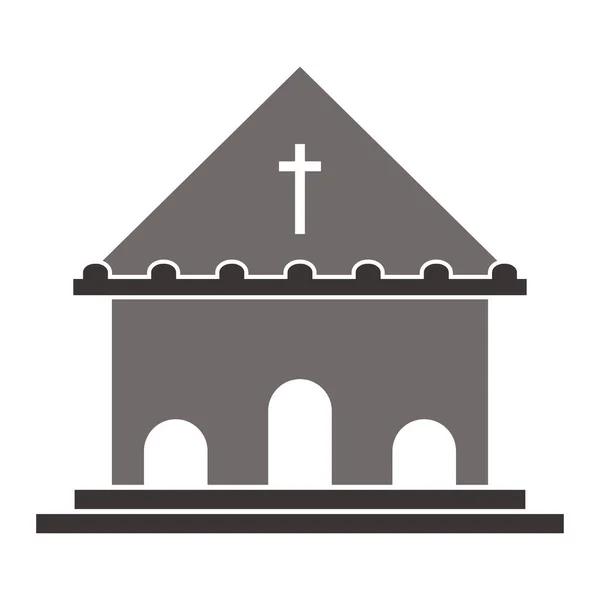 これは教会のベクトル要素のデザインです — ストックベクタ