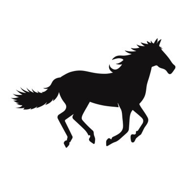 Bu at vektör tasarımı.