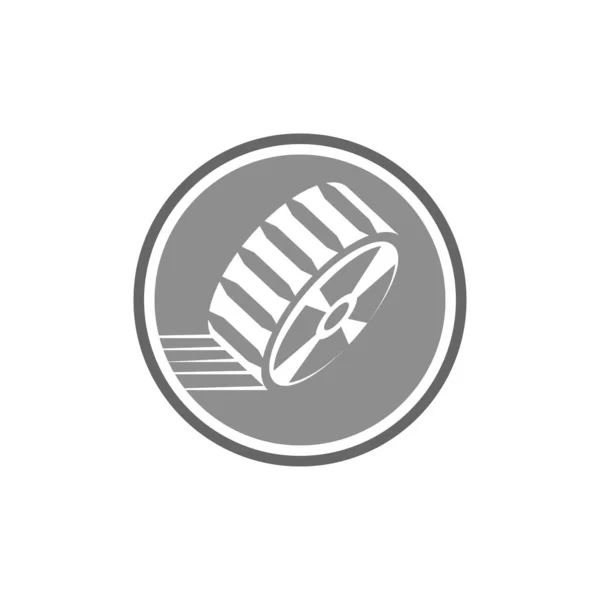 Dies Ist Rad Logo Vektor Illustration Design — Stockvektor