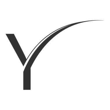 harf logo vektör illüstrasyonu