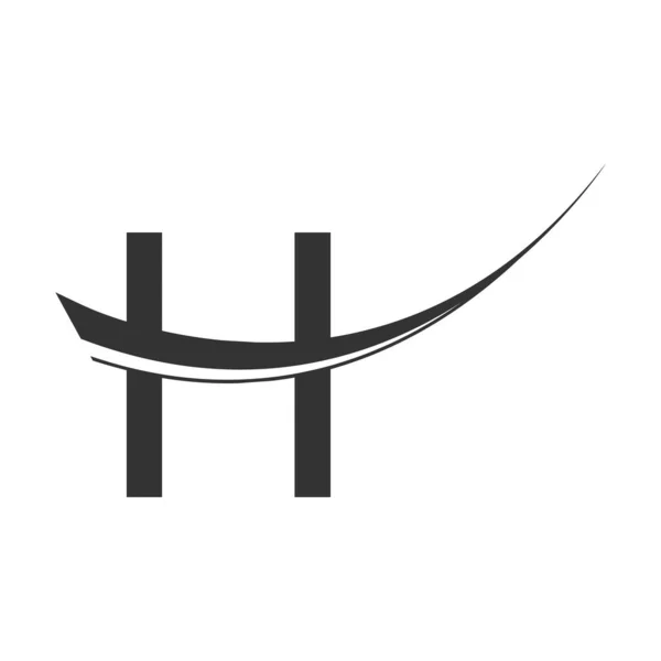 Carta Logo Vector Ilustración — Vector de stock