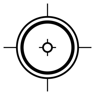 Bu hedef logo vektör çizimi