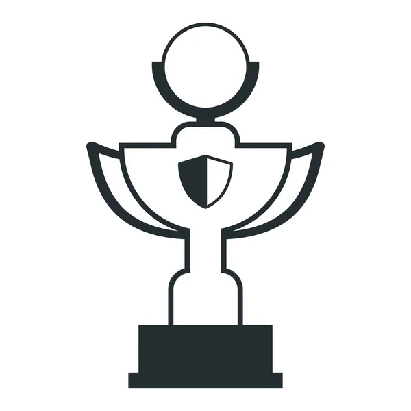 Win Logo Vector Illustratie Ontwerp — Stockvector