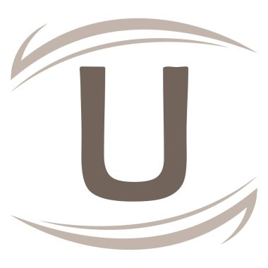 harf logo vektör illüstrasyonu