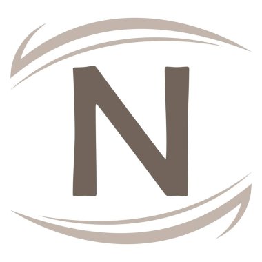 harf logo vektör illüstrasyonu