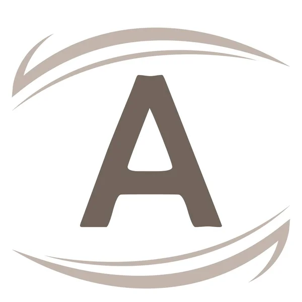 Harf Logo Vektör Illüstrasyonu — Stok Vektör
