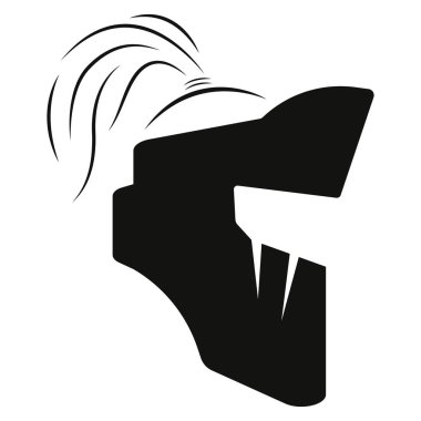 Gladyatör logo vektör çizimi